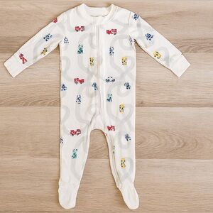 Old Navy Race Car Zipper Pajamas